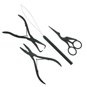 Premium Quality Hair Extension <b>Beading</b> Tool <b>Kit</b> with Pliers and Scissors Made With Stainless Steel For Commercial Use - Product Image 5