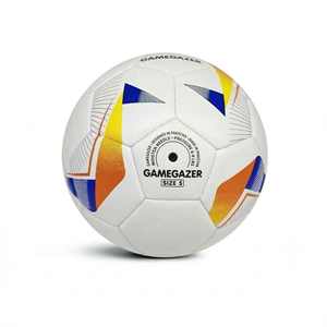 Balón de Fútbol Tradicional GAMEGAZER MS-1007-2 Cosido a Mano, Talla 5, Peso 400-440G, Circunferencia 680-700MM, 32 Paneles, Texturizado y Duradero - Product Image 3