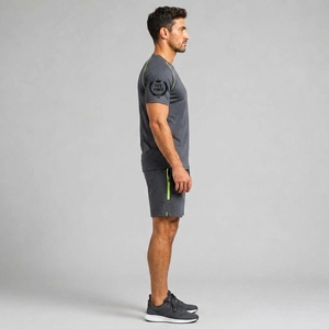 Men <b>Short</b> <b>Set</b> Custom Mens <b>Shorts</b> <b>Set</b> Matching <b>Top</b> <b>and</b> <b>Shorts</b> Breathable Lightweight Fabric Quick Dry Moisture Wicking - Product Image 4
