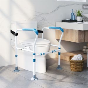 Corrimano di Sicurezza per WC in Acciaio Resistente, Design Moderno Portatile e Leggero con Rivestimento in Polvere Compatto per Varie Situazioni - Product Image 5