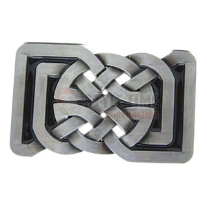 Hebilla de acero de diseño más reciente con logotipo personalizado, forma personalizada y acabado duradero. - Product Image 5