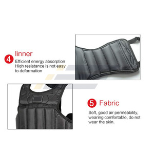 Protectores de pecho de boxeo de diseño personalizado de alta calidad para entrenamiento / Protectores de pecho personalizados más vendidos al por mayor - Product Image 5