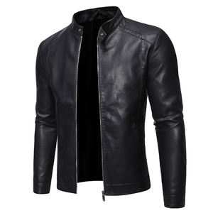 Veste en similicuir sur mesure pour homme, style 2026, coupe ajustée, confortable, respirante, grande taille - Product Image 1