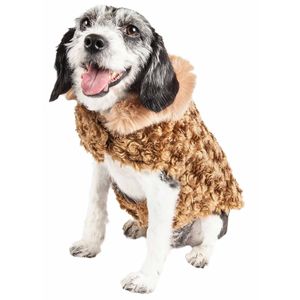 Luxe Furpaw Elegante Cappotto per Cani di Design, Stile Peloso, Abbigliamento per Animali Domestici - Product Image 3