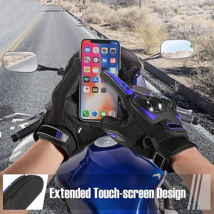 Wholesale New Windproof Anti Slip Synthetic Leather Outdoor Sports Motorcycle <b>Gloves</b> <b>Touch</b> <b>Screen</b> Full Finger Unisex All Sizes - Product Image 3