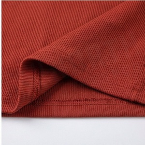 Jupe crayon mini en tricot pour femme, couleur unie, taille élastique, design fendu, style sexy, à porter toute l'année - Product Image 6