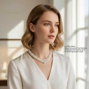 Collar de Perlas Naturales de Agua Dulce - Product Image 2