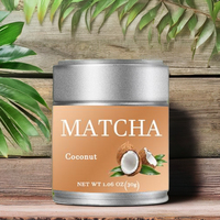 Poudre de Matcha Coco OEM/ODM de Qualité Cérémoniale 30g Matcha Coco