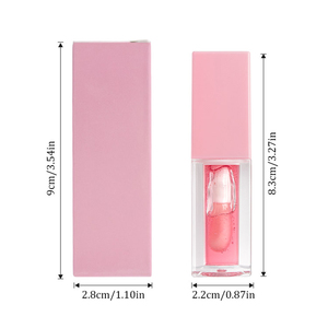 Moisturizing <b>Lip</b> <b>Gloss</b> Private Label High-Shine Non-Sticky Hydrating Lustrous <b>Clear</b> <b>Lip</b> Plumper Oil - Product Image 6