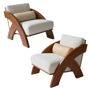 Ensemble de canapé de haute qualité canapé de jardin pour l'extérieur et le salon canapé en tissu à cadre en bois massif super confortable d'Indonésie - Product Image 3