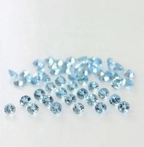 Piedras Preciosas Sueltas de Aguamarina Verde Natural de 2 mm y 5 mm, Tamaños Variados, Claro y Brillante, Corte Brillante para Joyería, Certificado IGI - Product Image 4