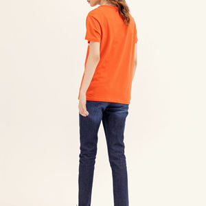 Camisetas de Mujer Transpirables, Ecológicas, de Secado Rápido, Ligeras, de Poliéster, Lisas, de Color Sólido, de Alta Calidad, con Cuello en V - Product Image 6