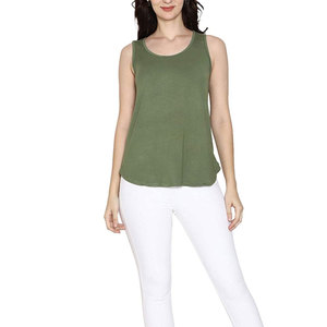 Débardeur à col rond pour femmes, sans manches, en coton, léger, doux, respirant, confortable, vêtements décontractés d'été - Product Image 6