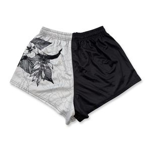 Shorts Deportivos Casuales para Hombre con Paneles Florales, de Secado Rápido y Cintura Elástica - Product Image 2