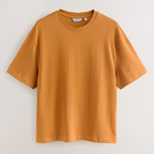 New Design Custom Logo Solid Color Men <b>T</b> <b>Shirts</b> Latest Style Premium Quality O Neck <b>Boxy</b> Fit <b>T</b> <b>Shirts</b> With Short Sleeve - Product Image 4