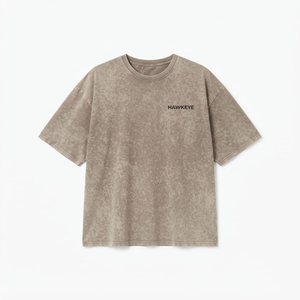 เสื้อยืดผ้าฝ้ายทรงโอเวอร์ไซส์สไตล์สตรีทแวร์ ปักโลโก้ตามสั่ง น้ำหนักเบา สำหรับผู้หญิง ขายส่ง - Product Image 2