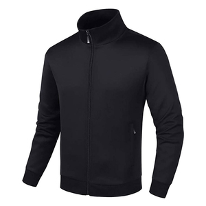 Pantalones Deportivos de Secado Rápido para Hombre, Color Negro Sólido, Cintura Elástica, Bolsillos Laterales, Corte Regular, Largos, Ropa Casual de Otoño - Product Image 3