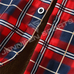 Camisa de Franela a Cuadros para Motociclistas, Forrada para Invierno, 100% Algodón, Personalizada OEM, Alta Calidad, Venta al Por Mayor - Product Image 3