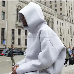 Fabricantes de sudaderas con capucha de peso pesado Hombres de alta calidad Suéter de gran tamaño personalizado Sudaderas con capucha recortadas Hombres Sudadera con capucha - Product Image 1