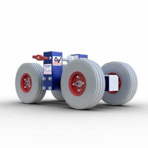 Ausavina OEM Tug Dolly Stone Slab Countertop Hand <b>Trolley</b> for Granite Marble Glass Moving with 1 Year Warranty - Product Image 2