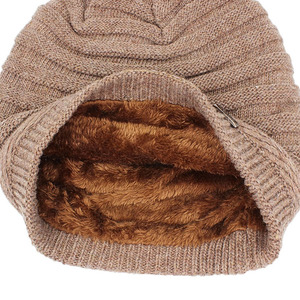New Arrival Regular Fit <b>Winter</b> Warm Ribbed Knit <b>Caps</b> Made In Pakistan Customized High Quality Ribbed Knit Beanies For Adults - Product Image 5