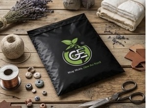 GE <b>Compostable</b> Mailers Waterproof Self Sealing Tear Resistant Shipping Bags 1.5 Mil for <b>Small</b> Business Cosmetic Packaging - Product Image 3