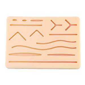 Kit complet de suture orthopédique pour étudiants en médecine vétérinaire, incluant un coussin en silicone réaliste et un manuel pour les hôpitaux - Product Image 3
