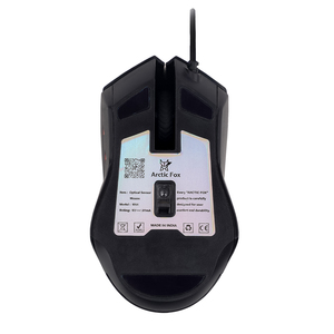 Ratón para Juegos Arctic Fox Ergonómico y Ligero con Cable USB, Sensor Óptico Retroiluminado LED para Ambas Manos, para Computadora Portátil/Escritorio - Product Image 4