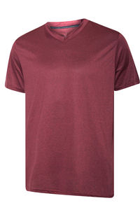 T-shirt décontracté pour homme à col en V et manches courtes, 100 % coton, tissu tricoté uni, écologique, personnalisable, sous-vêtement ajusté de haute qualité - Product Image 3