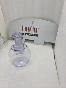 Clear Glass Liquor Decanter Bottle Drinking Vessel with <b>Stopper</b> for Bar Cocktail Party Decor - Product Image 1