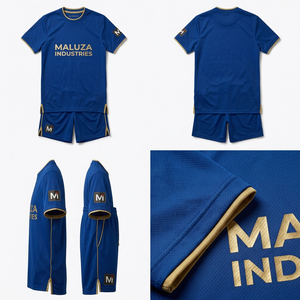 Ensemble maillot et short de football sublimé durable, design personnalisé, sublimation intégrale, pour équipes de lycée - Product Image 6