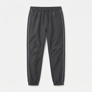 Pantalones Deportivos de Nylon Impermeables para Hombre, Corte Ajustado, con Cremalleras, Hechos a Medida - Product Image 2