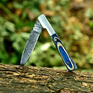 มีดพับงานหนัก ใบมีดแข็งแรงพร้อมระบบล็อคแน่นหนา สำหรับงานตัดในฟาร์ม มีดพับแบบสั่งทำใหม่ - Product Image 4