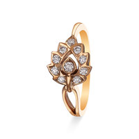 Vente chaude Bague de fiançailles unisexe faite à la main en or plaqué avec sertissage de moissanite blanche transparente à taille brillante, exportation