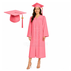 Traje de Graduación Profesional y Elegante con Birrete y Toga de Ajuste Cómodo para Estudiantes Universitarios - Product Image 6