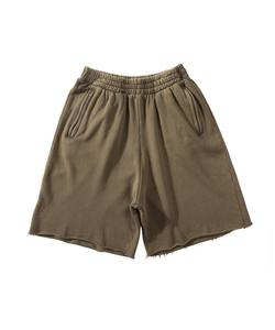 Nouveaux shorts de survêtement amples en coton longueur genou, style streetwear, effet vieilli, pour hommes, pour le sport et les loisirs, collection 2026 - Product Image 6