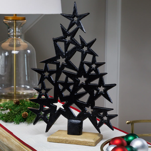 Luxury Modern Hand Painted Metal Craft Christmas <b>Tree</b> <b>Ornament</b> Creative Holiday Decor Personalization Living Room Home - Product Image 5