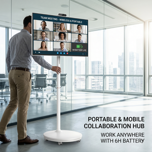 <span class=keywords><strong>TV</strong></span> Smart Arrotolabile 27-32 Pollici, Monitor Touch Screen Portatile <span class=keywords><strong>All</strong></span>-<span class=keywords><strong>in</strong></span>-<span class=keywords><strong>One</strong></span> per Interni, Display Domestico per Ricette di Cucina - Product Image 6