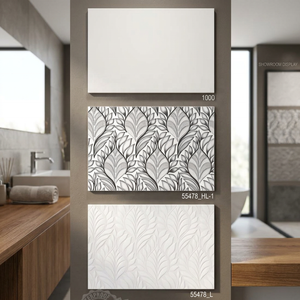 Premium Glazed Ceramic Wall <b>Tiles</b> 30x45 Bathroom 12x18 Washroom 3D Design Factory Price Supplier on Alibaba - Product Image 1