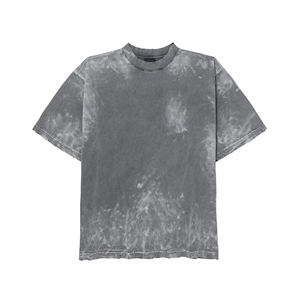 T-shirt formel en molleton à col rond et manches courtes pour homme BlanqWear, personnalisable sur le devant, coupe ample, 100 % coton premium 280g, antibactérien - Product Image 1