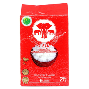 Arroz Jazmín Triple Elephant Premium KDM Grado AAAAAA - Product Image 1