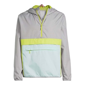 Veste coupe-vent décontractée pour homme, imperméable, respirante, légère, à capuche, avec logo personnalisé, veste coupe-vent pour homme - Product Image 1