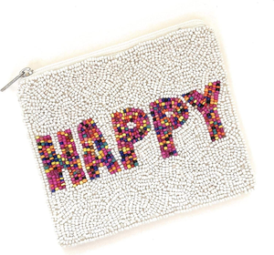 Monedero de Verano Bohemio para Mujer con Cuentas y Cierre de Cremallera, Regalo Ideal para Mejores Amigas, Bolsos de Mano Tipo Clutch - Product Image 3