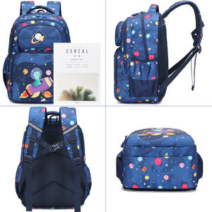 Cute Dinosaur Space School <b>Backpack</b> with Lunch Bag Set Lightweight Primary <b>Student</b> Bookbag for Boys and Kids <b>student</b> bag - Product Image 3
