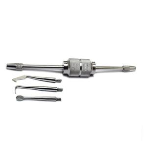 Juego de Instrumentos Quirúrgicos para Laboratorio Dental, Pistola de Autoclave Automática de Acero con Removedor Manual de Coronas, Instrumento de Restauración de Puentes Dentales - Product Image 5