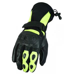 Guantes de Motociclismo Unisex de Cuero de Calidad Profesional, Antideslizantes, con Puño Extendido para Gimnasio y Deportes - Product Image 6