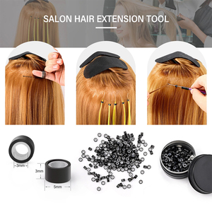 Kit de herramientas profesionales para extensiones de cabello, juego de herramientas duraderas para instalación, extracción y mantenimiento de extensiones de cabello. - Product Image 5