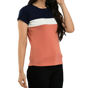 เสื้อครอปท็อปผู้หญิงน้ำหนักเบา เป็นมิตรกับสิ่งแวดล้อม ผลิตตามสั่ง ระบายอากาศได้ดี สวมใส่สบาย แฟชั่นทันสมัย เสื้อครอปท็อปผู้หญิง OEM - Product Image 4