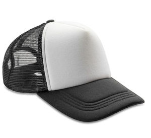 Gorra Trucker Deportiva Personalizada de 5 Paneles para Papá, 100% Algodón, Logotipo Bordado, Malla de Gamuza Negra de Calidad, Gorra Trucker para Exteriores - Product Image 2