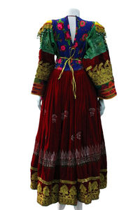 Nuevo Estilo de Vestido Afgano Kuchi para Mujeres Musulmanas, Vestido de Fiesta y Boda con Todas las Tallas y Colores Personalizados, Transpirable, Venta al por Mayor - Product Image 3